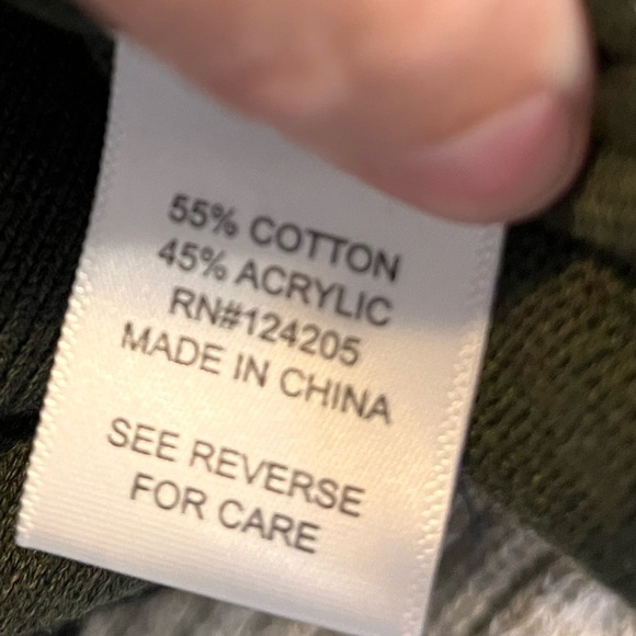 FX Fusion sweater men’s XL olive green 1/4 zip super soft Mock Neck luxury NWT - Picture 6 of 9